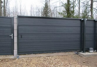 Наши работы по установке ворот и дверей