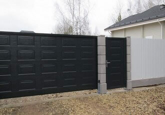 Наши работы по установке ворот и дверей