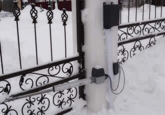 Наши работы по установке ворот и дверей